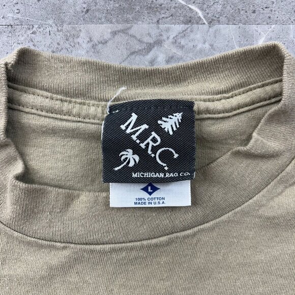 Vintage Kokopelli Graphic Tee Mens Large Native Aztec Southwest Short Sleeve - Picture 5 of 11